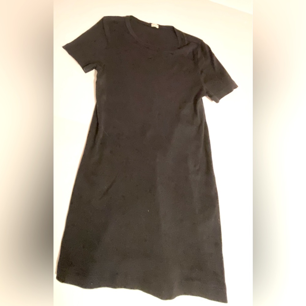 J Crew Black Medium Cotton Top